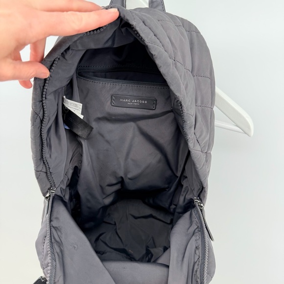 Marc Jacobs Charcoal Quilted Backpack main image 5